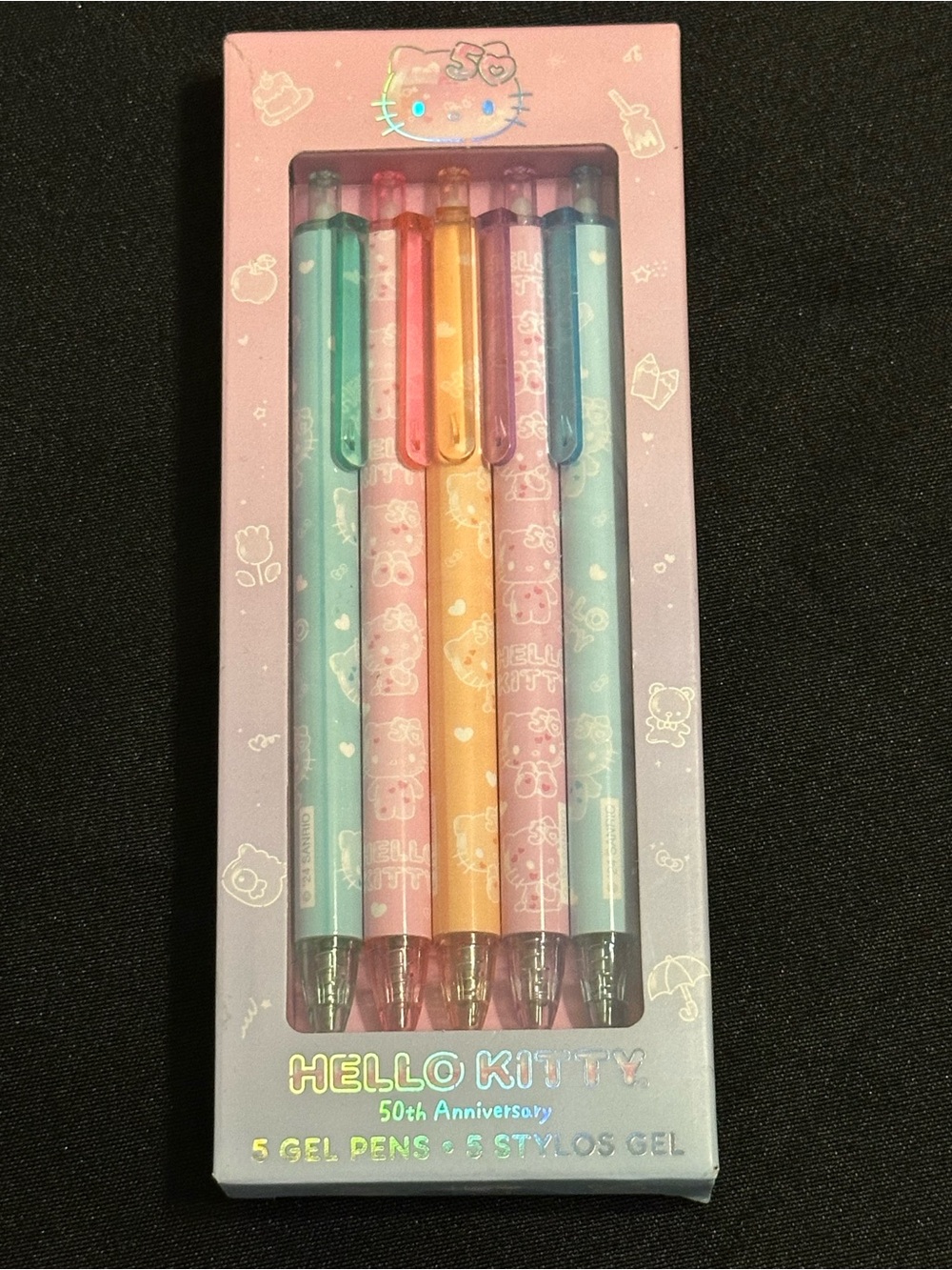 Hello Kitty 50th Anniversary Gel Pens